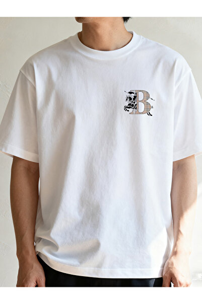 SAUDI Men and Women's 100% Cotton T-Shirt - Oversized Crew Neck Short Sleeve ...