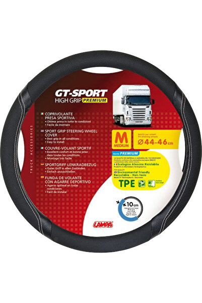Lampa Κάλυμμα Τιμονιού Αυτοκινήτου GT-Sport με Διάμετρο 44-46 εκ. Συνθετικό Μ...