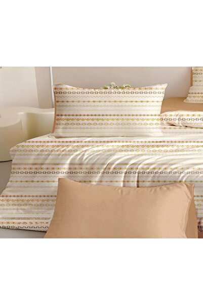 CHIRASO Set Lenjerie pat LUX CHIRASO, 7 piese Cearceaf 220x240 și Elastic 180...