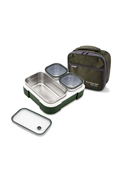 Yooyee Stainless Steel Lunch Box - Insulated Bento Box Multifunctional-Contai...