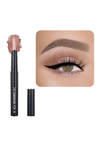 Arabest Light Gold Cream Shimmer Eyeshadow Stick,Hypoallergenic Waterproof Lo...