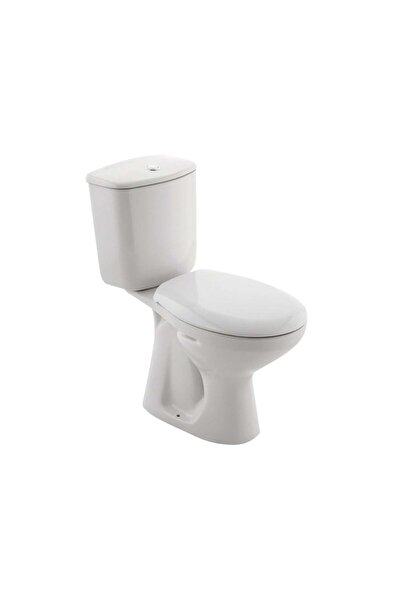 KALE Ida Alttan Çıkışlı Duvara Sıfır Klozet + Klozet Kapağı + Rezervuar