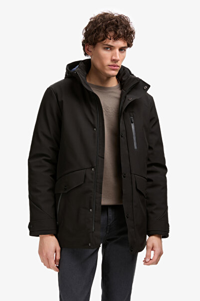 U.S. Polo Assn. Men's Black Coat 50310302-Vr046