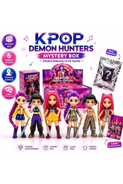 CASA JOY Figurine KPOP Demon Hunters Blind Box 10 cm, Modele Diferite En-gros