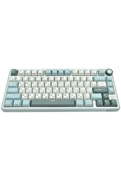 ROYAL KLUDGE Tastatură de gaming R75, switch-uri maro, RGB, cu fir, wireless ...