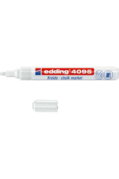Edding Μαρκαδόρος Λευκή Υγρή Κιμωλία για Γυαλί