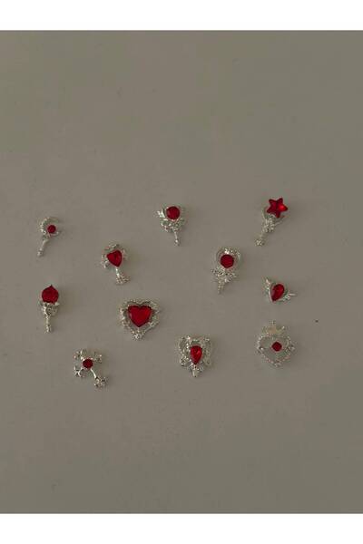 ROYAL SPARK RED LOVE SERİSİ TIRNAK CHARMI