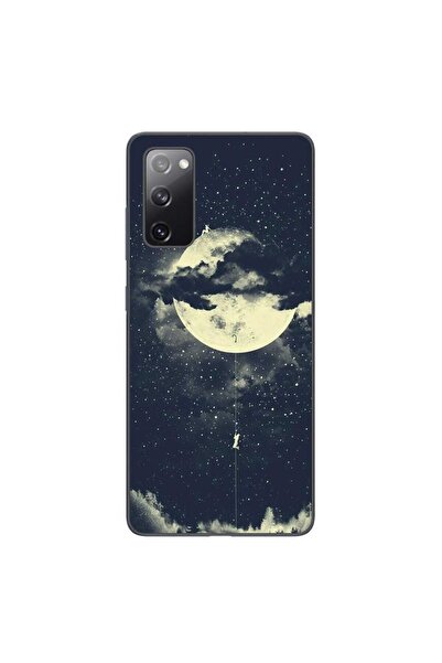 OEM Husa compatibila cu Samsung Galaxy S20 FE Silicon Gel Tpu Model Moon Clim...