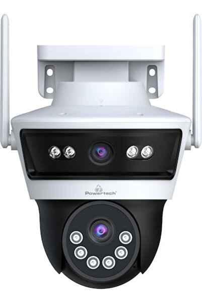 POWERTECH PT-1340 Κάμερα Παρακολούθησης IP Wi-Fi Full HD+ 3MP Αδιάβροχη με Αμ...
