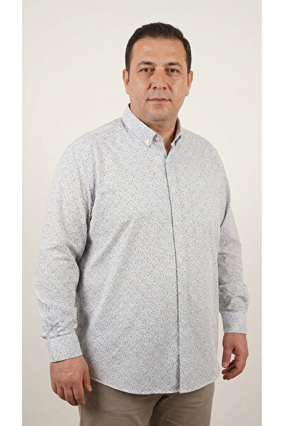 ANNEX Large Size Cotton Long Sleeve Men's Shirt