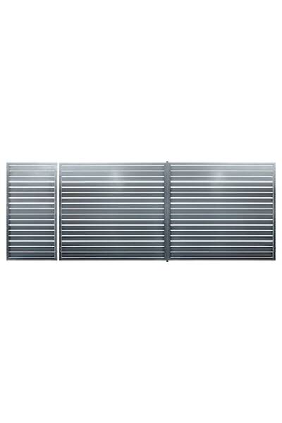 RVG Ansamblu porți din aluminiu, RVG, 5000x1800, vopsire electrostatică RAL 7...