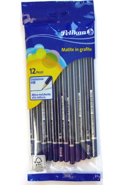 Pelikan Μολύβι Γραφίτη HB Μπλε 12 τεμάχια