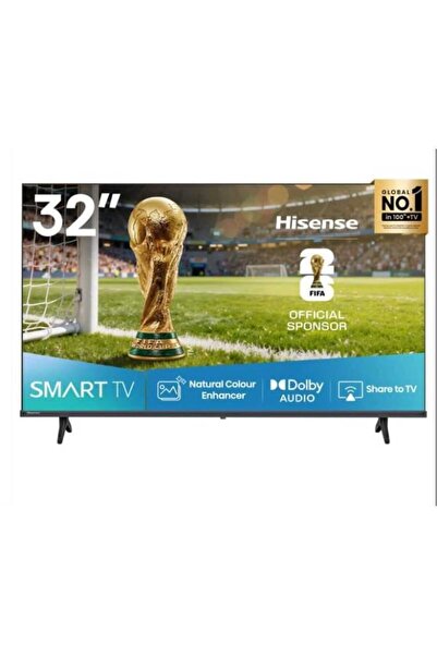 Hisense تلفزيون ذكي 32A4K أسود