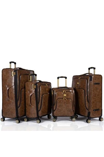 Generic High Quality 4Pcs 32/28/24/20Inch Pu Leather Luggage Sets Valise De V...
