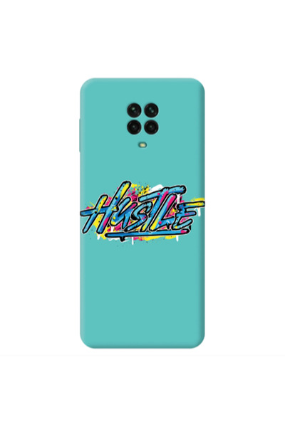 Other Xiaomi Redmi Note 9 Pro Hustle Turquoise Colored Silicone TPU Θήκη