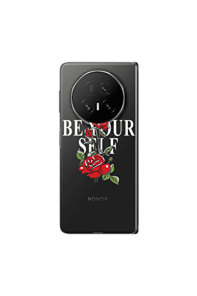 Other Honor Magic V5 Be Your Self Transparent Silicone TPU Θήκη