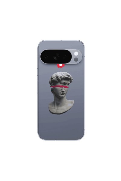 Other Google Pixel 10 Pro XL Half statue Transparent Silicone TPU Θήκη