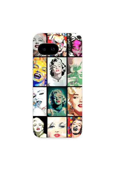 Other Google PIXEL 9A Marilyn Monroe Transparent Silicone TPU Θήκη
