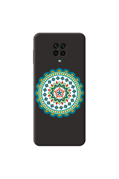 Other Xiaomi Redmi Note 9 Pro Mandala D11 Black Colored Silicone TPU Θήκη