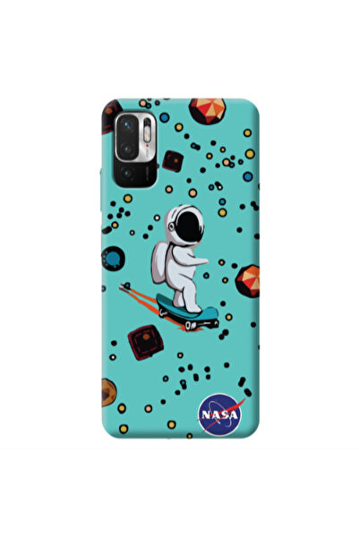 Other Xiaomi Redmi Note 10 Pro 5G Astronaut with skateboard Turquoise Colored...