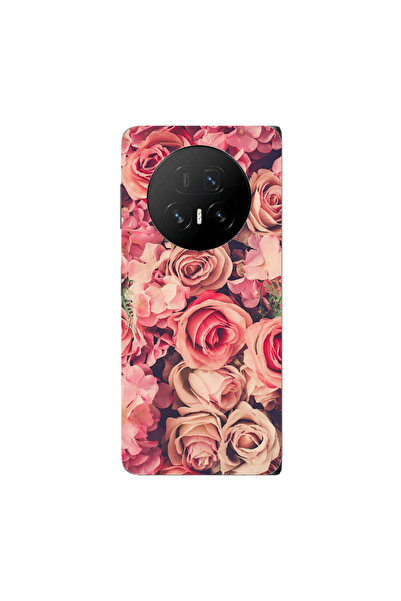 Other Honor Magic V5 Bud Roses Transparent Silicone TPU Θήκη