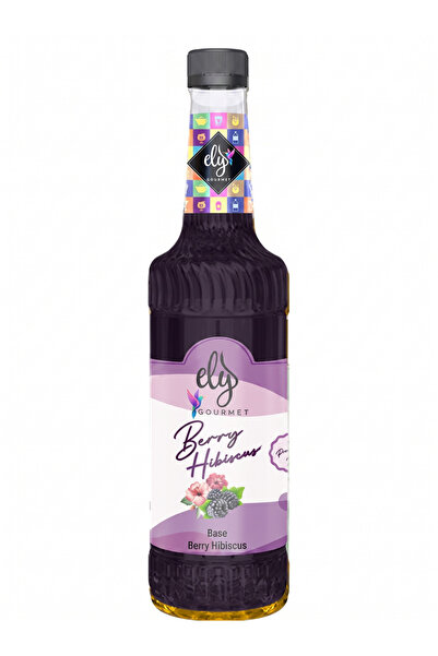 Ely Gourmet Berry Hibiscus Konsantre İçecek Özü 750 ml (Yaz Kokteyli Bazı)