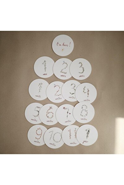 Mushie Milestone Cards -