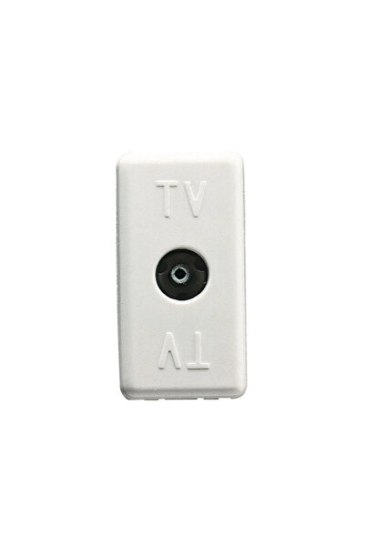 OEM Priză TV de capăt Gewiss 0dB, alb