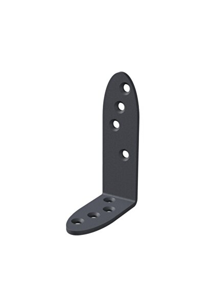 OEM Colțar de legătură Alberts Ovado 120x80x35x4 mm, oțel zincat negru