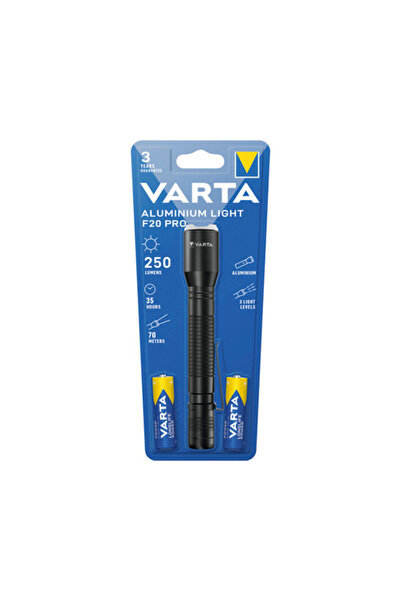 OEM Varta Φακός LED Αλουμινίου Light F20 Pro, 250 lumens, μέγιστη εμβέλεια 70...