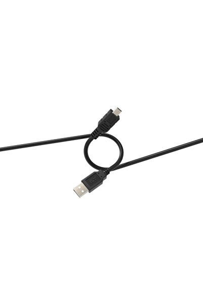Isy IUC-1008 Cablu USB-A la mini USB 2.0 0.75m Negru