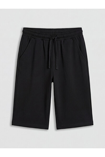 LC Waikiki Basic Boys' Capri Pants with Elastic Waistband