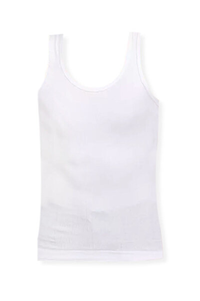 Bodycare Men's rib fitted vest White 100% super combed cotton rib fabric | BX...