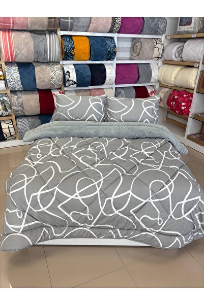Sudemhome Double-Sided Luxury Welsoft Elite Quilt Soft Fleece Quilt and Pillo...