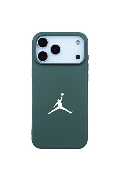 Casen iPhone 17 Pro Max Kaktüs Lansman Renkli Silikon Premium Basketbol Kılıf