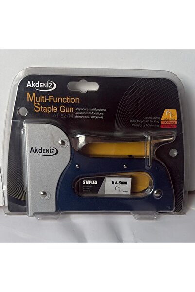 Akdeniz AT-827 Mekanik Zımba Makina 13 Seri 80 Seri -12mm