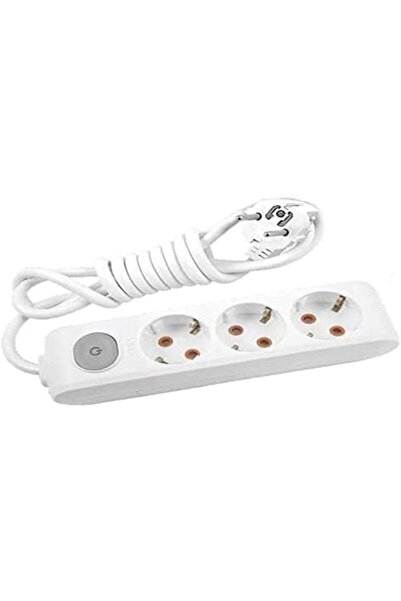 Yıldızan Msa Shop Multi-Let Triple Socket Switched Ball Cable Switched Socket...