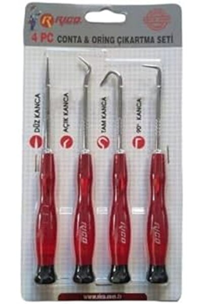 irh shop Rico 003-KK1973 Conta ve O-Ring Sökme Seti 4 Parça 1304907