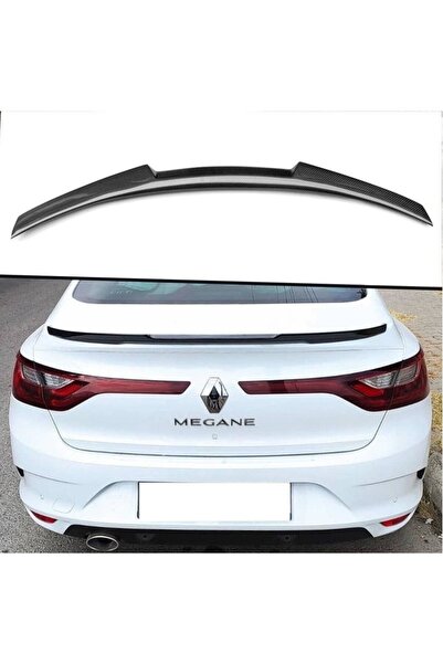 X POWER TUNİNG renault megane 4 sedan plastik parlak siyah boyalı m4 spoiler