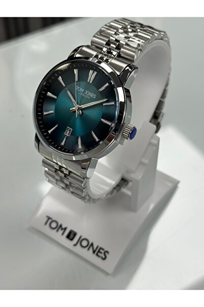 Tom Jones Teal Kadran Çelik Kordon ERKEK KOL SAATİ