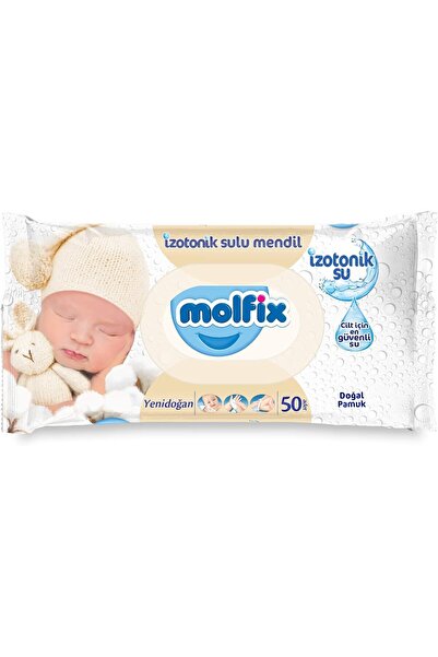 Yıldızan Msa Shop Newborn Isotonic Water Wet Towel, 50 Sheets 931845