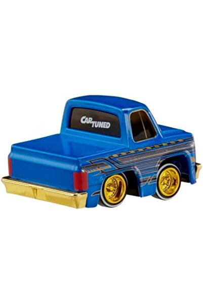 Yıldızan سيارة ترفيهية CarTuned S3 1987 Chevy C10 - سيارة Lowrider زرقاء 1283597