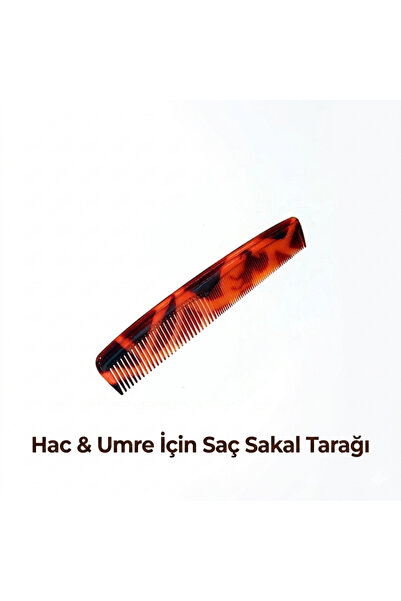 Hac&UmreSetim Taşınabilir Cep Boy Saç ve Sakal Tarağı