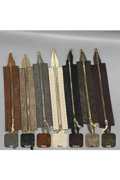 Aynalı Premium Leather Bag Zipper