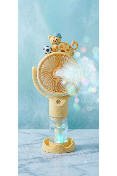 XTRIKE ME Şarjlı Masaüstü Mini Fan - 3 Kademeli Su Hazneli Buharlı Serinletic...