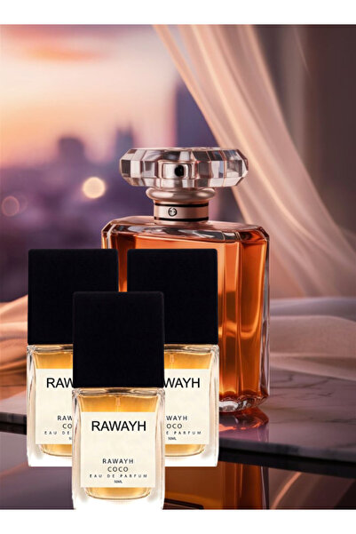 RAWAYH 3 قطع عطر كوكو 50 مل