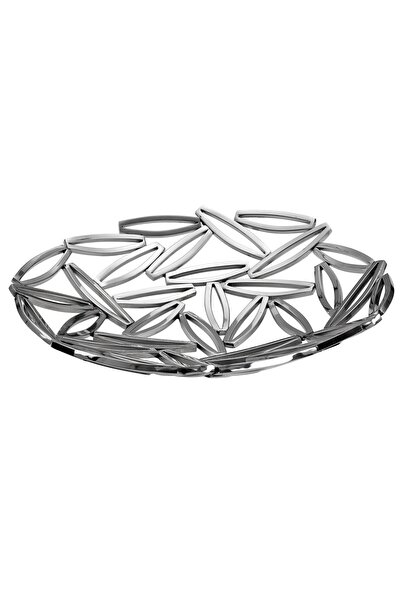 Paşabahçe Tumble Metal Decorative Plate, Presentation, Stylish Design