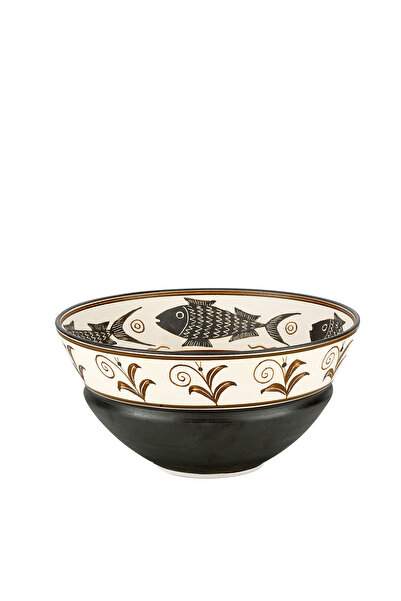 Paşabahçe Topraktan Fish Bowl, Stylish Tableware, Kitchen Accessory