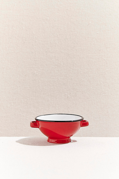 Paşabahçe Electrum Ceramic Round Serving Bowl 9X4 cm Red, Stylish Tableware, ...