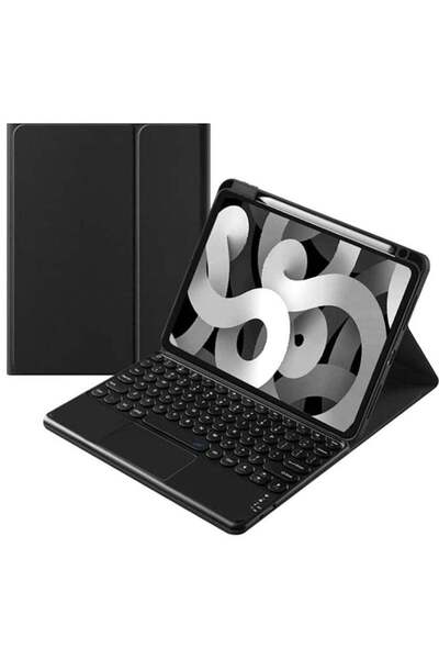 ELTRAZONE حافظة لوحة مفاتيح لجهاز iPad Air الجيل الخامس/الرابع - لوحة مفاتيح ...